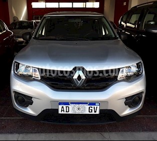 Renault Kwid Life usado (2019) color Gris Claro precio $740.000