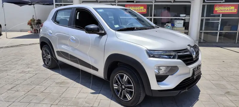 Foto Renault Kwid Iconic usado (2024) color Gris Estrella financiado en mensualidades(enganche $45,756 mensualidades desde $5,523)