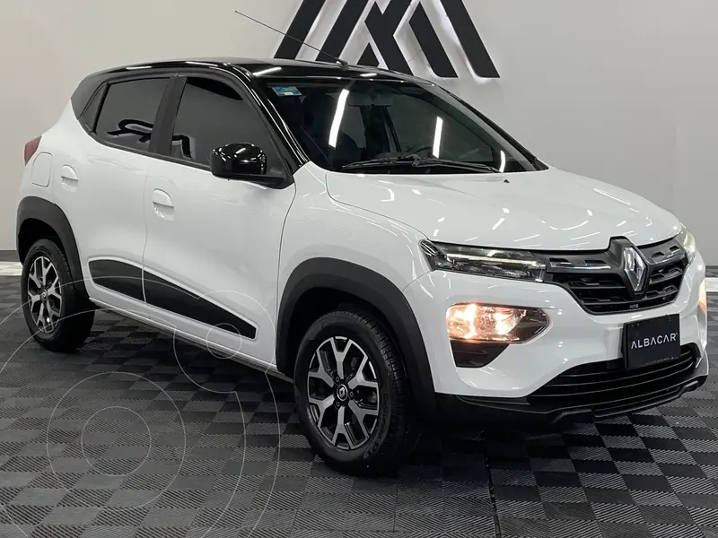 Foto Renault Kwid Bitono usado (2023) color Blanco precio $197,999