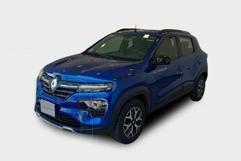Foto Renault Kwid Outsider usado (2024) color Azul precio $238,000