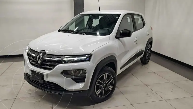 Foto Renault Kwid Iconic usado (2024) color Blanco financiado en mensualidades(enganche $49,940 mensualidades desde $4,927)