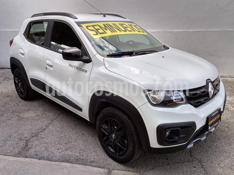 Renault Kwid Outsider usado (2019) color Blanco Glaciar precio $175,000