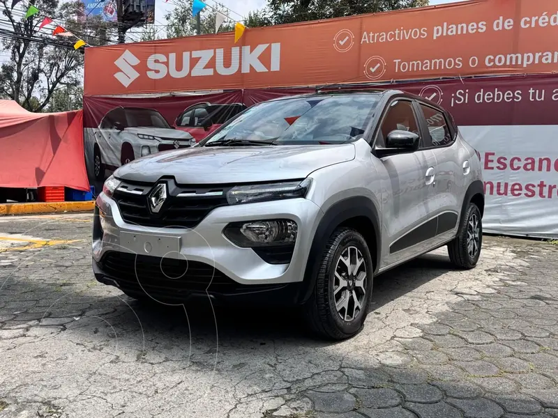 Foto Renault Kwid Bitono usado (2024) color Gris precio $223,000