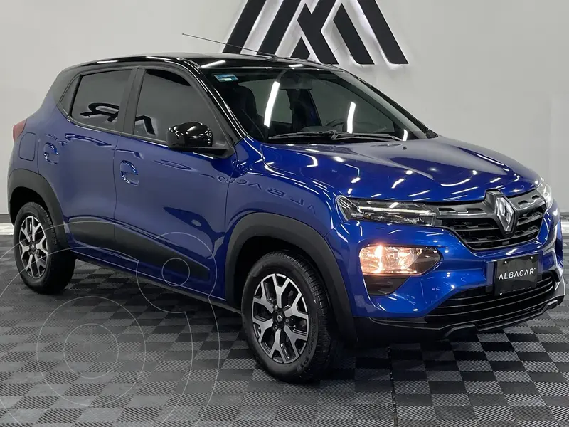 Foto Renault Kwid Bitono usado (2024) color Azul precio $209,999