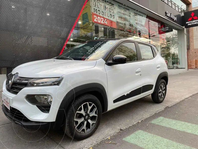 Foto Renault Kwid Bitono usado (2024) color Blanco precio $215,000