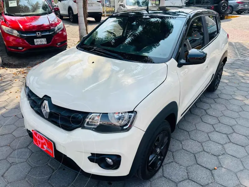Foto Renault Kwid Iconic usado (2020) color Blanco financiado en mensualidades(enganche $39,775 mensualidades desde $3,533)