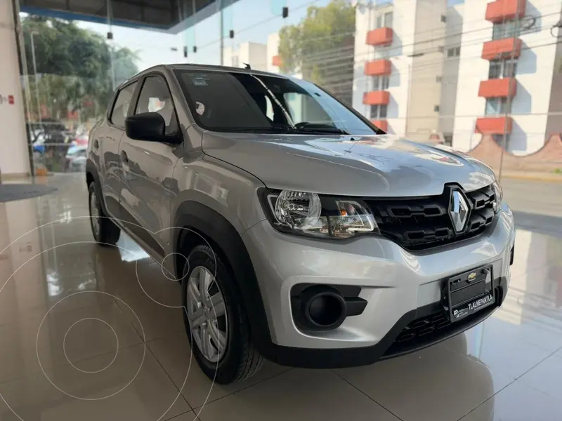 Foto Renault Kwid Intens usado (2020) color plateado precio $139,000