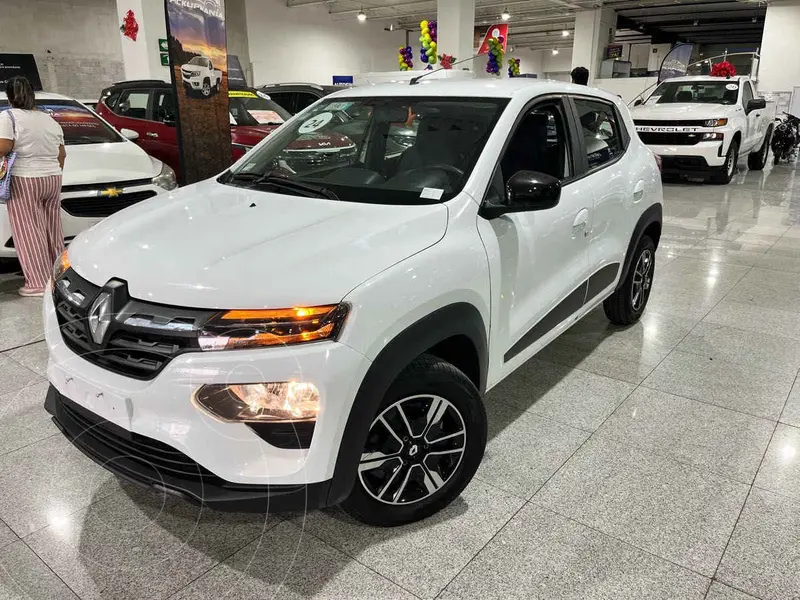 Foto Renault Kwid Iconic usado (2024) color Blanco financiado en mensualidades(enganche $68,125 mensualidades desde $5,212)