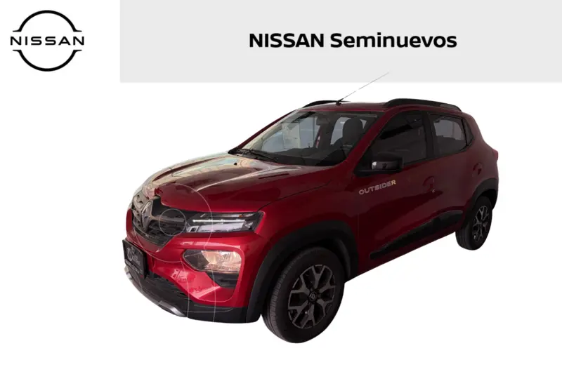 Foto Renault Kwid Outsider usado (2023) color Rojo precio $215,000