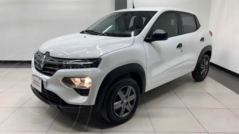 Foto Renault Kwid Intens usado (2025) color Blanco financiado en mensualidades(enganche $46,200 mensualidades desde $4,558)