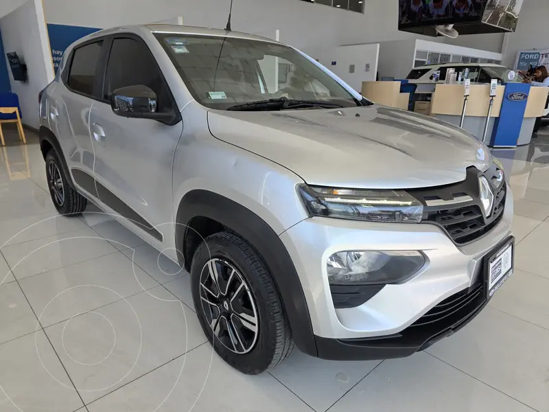 Foto Renault Kwid Iconic usado (2023) color Gris Estrella financiado en mensualidades(enganche $45,845 mensualidades desde $5,595)