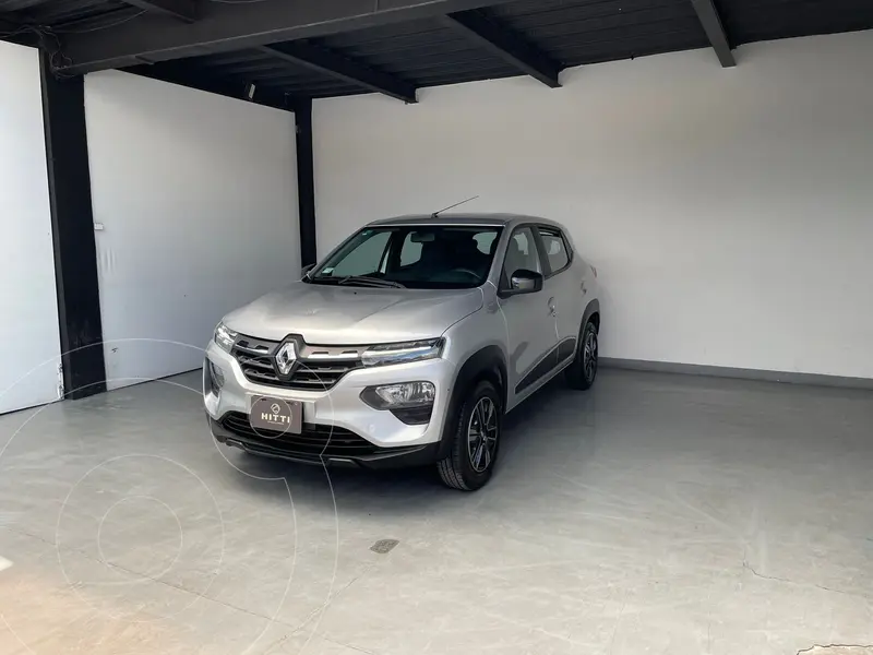 Foto Renault Kwid Iconic usado (2024) color plateado precio $198,000