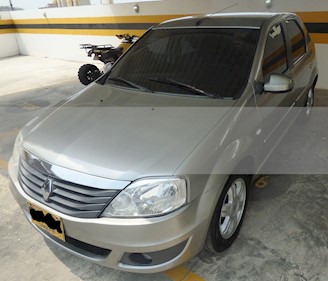 Renault Logan 1.6L Dynamique usado (2014) color Gris precio $19.999.000