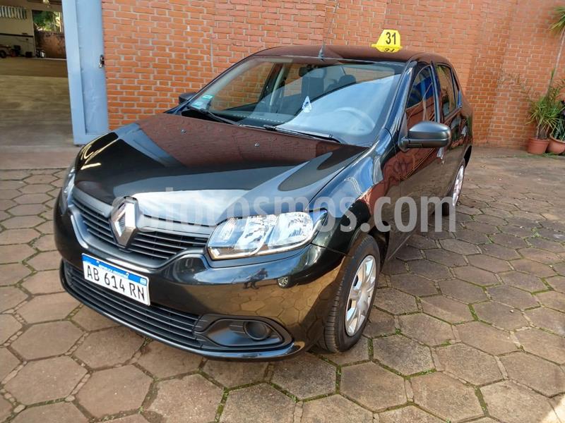 Renault Logan Authentique Plus usado (2017) color Negro precio $830.000