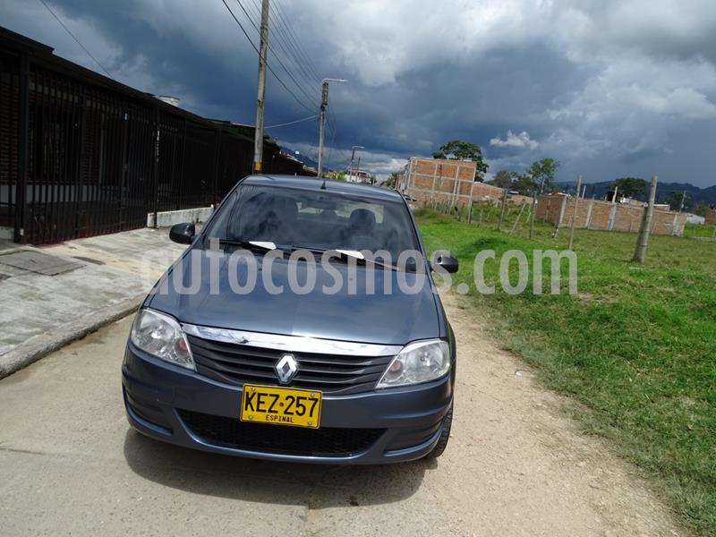 foto Renault Logan Expression usado (2013) color Azul Gris precio $19.500.000