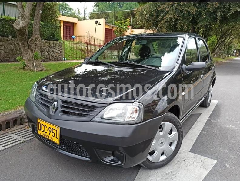 foto Renault Logan 1.4L Familier Ac usado (2009) color Negro precio $17.200.000