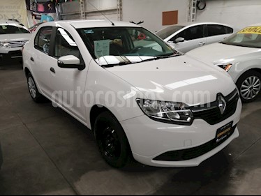 Renault Logan Expression Aut usado (2016) color Blanco Glaciar precio $100,000