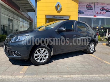 Renault Logan Intens Aut usado (2018) color Gris Cometa precio $175,000