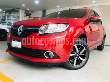 foto Renault Logan 4p Intens L4/1.6 Aut usado (2019) color Rojo precio $185,400