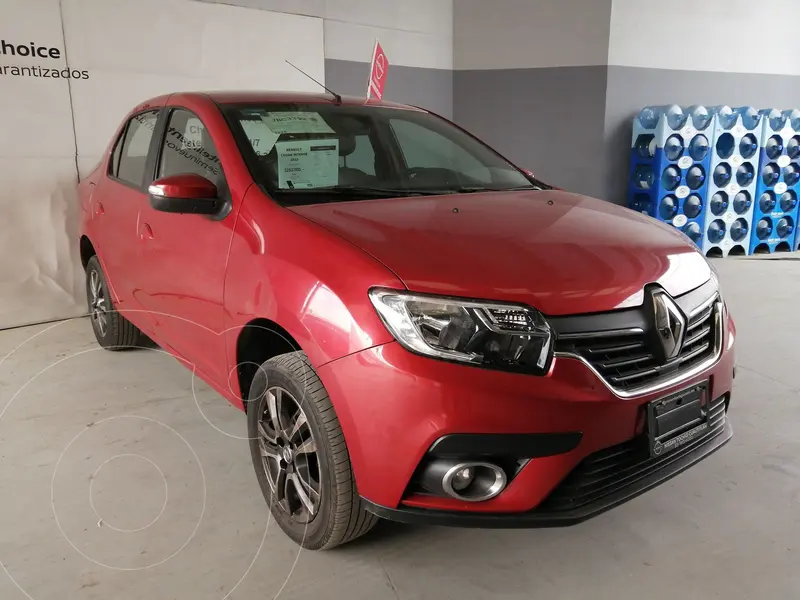 Foto Renault Logan Intens usado (2023) color Rojo financiado en mensualidades(enganche $92,375 mensualidades desde $4,408)