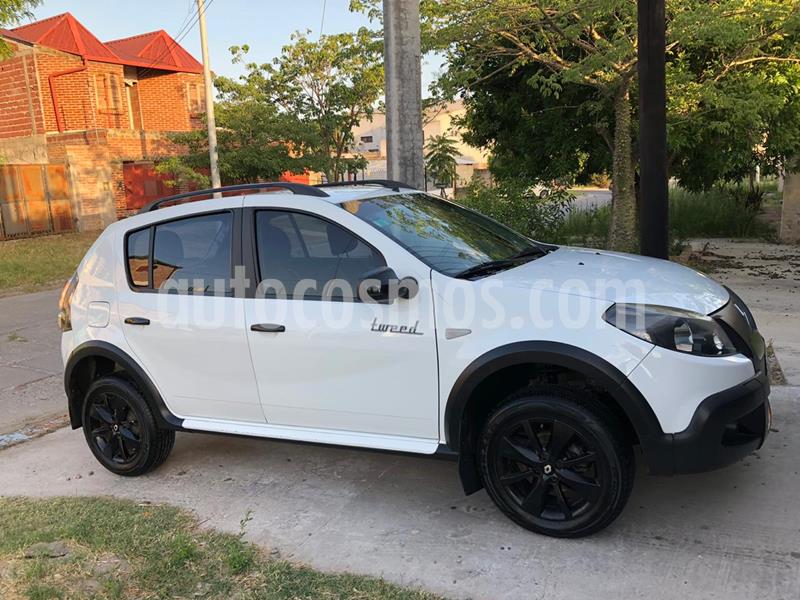 Renault Sandero Stepway 1.6 Tweed usado (2015) color Blanco precio $680.000