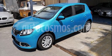 Renault Sandero 1.6 Dynamique usado (2015) color Aguamarina precio $455.000