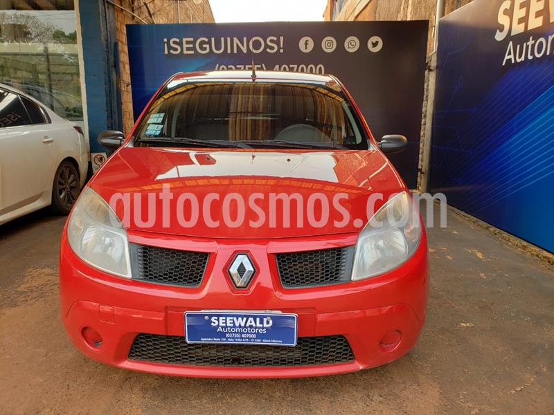 Renault Sandero 1.6 N 16v. Confort usado (2008) color Rojo precio $560.000