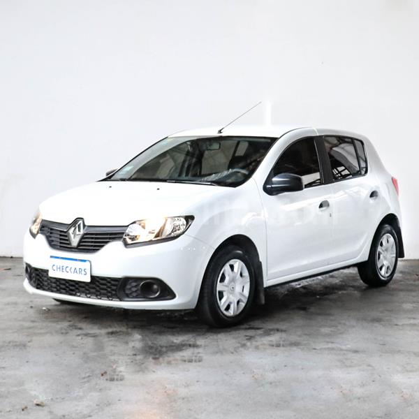 Foto Renault Sandero 1.6 Expression Pack usado (2016) color Blanco Glaciar precio $628.000