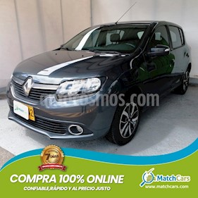 Renault Sandero Exclusive usado (2018) color Negro precio $31.990.000