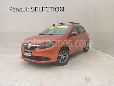 foto Renault Sandero Expression usado (2017) color Naranja precio $167,200