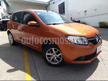 foto Renault Sandero Expression usado (2017) color Naranja precio $145,000