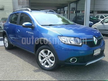 foto Renault Sandero 5P INTENS L4/1.6 AUT usado (2018) color Azul precio $190,000