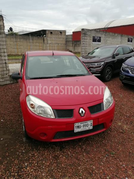 Renault Sandero Expression usado (2010) color Rojo Vivo precio $78,000
