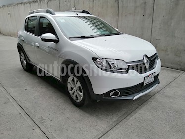 Renault Sandero Intens Aut usado (2018) color Blanco precio $190,000
