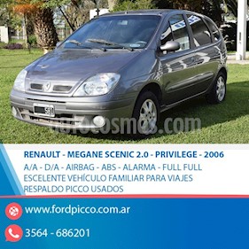 Foto venta Auto usado Renault Scenic RXE 2.0 ABS ABG (2006) color Gris Oscuro precio $210.000