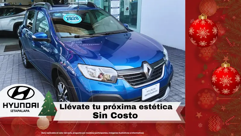 Foto Renault Stepway Intens usado (2020) color Azul precio $201,480