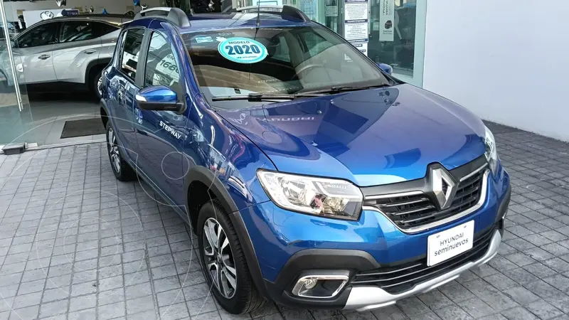 Foto Renault Stepway Intens usado (2020) color Azul financiado en mensualidades(enganche $75,198 mensualidades desde $3,164)