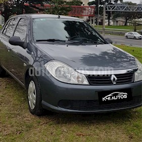 Renault Symbol 1.6 Authentique Pack usado (2014) color Gris Cuarzo precio $410.000