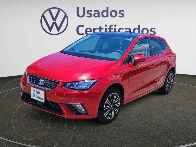 Foto SEAT Ibiza 1.6L Style usado (2024) color Rojo financiado en mensualidades(enganche $86,083 mensualidades desde $6,585)