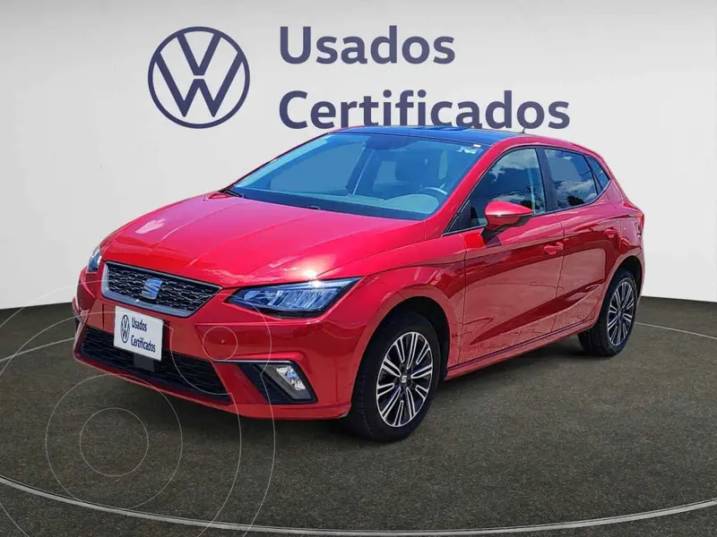 Foto SEAT Ibiza 1.6L Style usado (2024) color Rojo financiado en mensualidades(enganche $85,265 mensualidades desde $6,523)