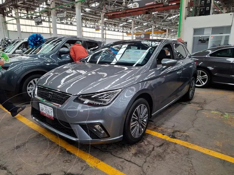 Foto SEAT Ibiza Xcellence 1.6L usado (2018) color Gris Pirineos financiado en mensualidades(enganche $68,000 mensualidades desde $4,800)
