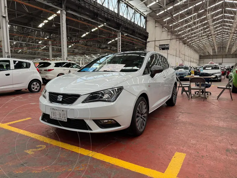 Foto SEAT Ibiza Connect 1.6L 5P usado (2017) color Blanco financiado en mensualidades(enganche $56,000 mensualidades desde $5,000)