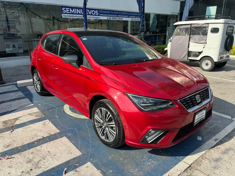 Foto SEAT Ibiza 1.6L Xcellence usado (2021) color Rojo financiado en mensualidades(enganche $109,516 mensualidades desde $4,608)