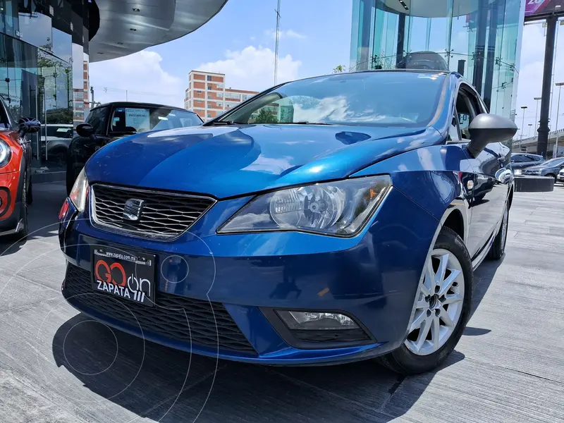 Foto SEAT Ibiza Reference 1.6L 3P usado (2013) color Azul precio $160,000