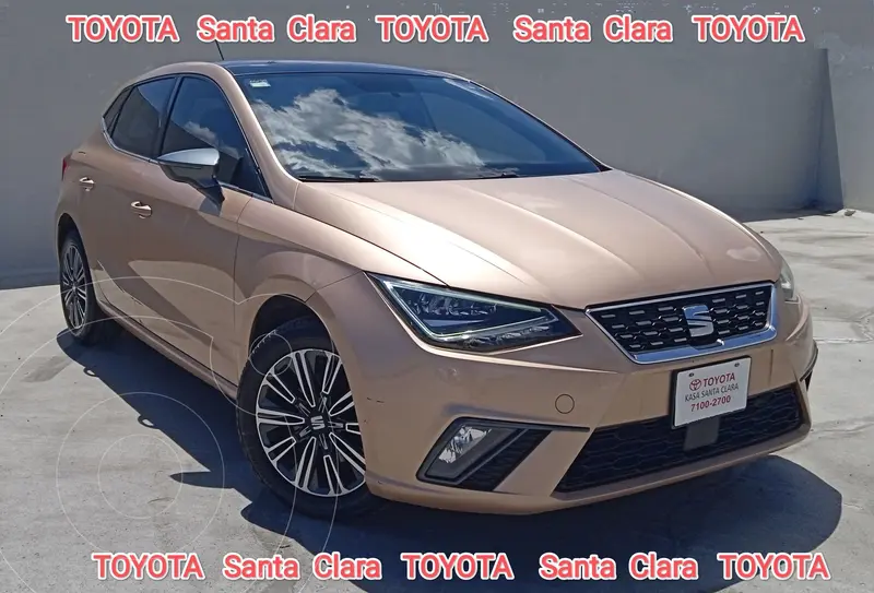 Foto SEAT Ibiza Xcellence 1.6L usado (2018) color rosa plido precio $269,000