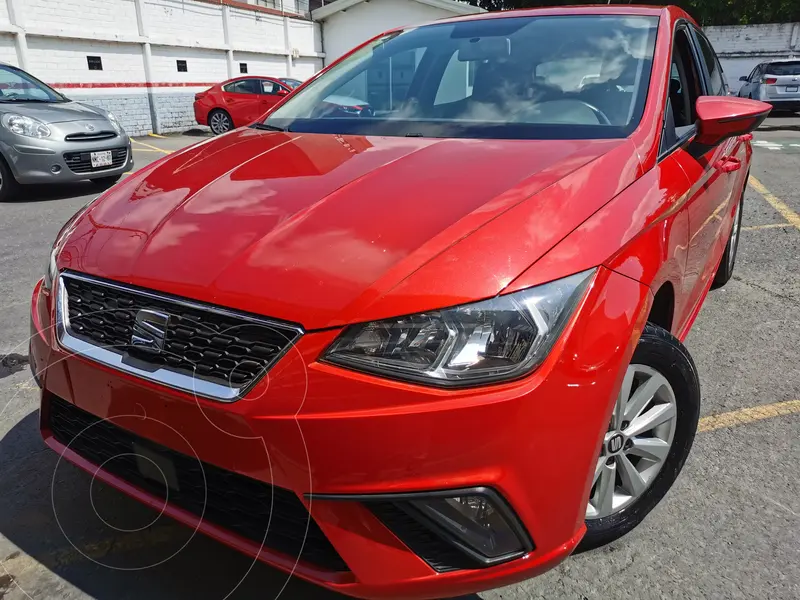 Foto SEAT Ibiza Style 1.6L 5P usado (2018) color Rojo Chili precio $265,000