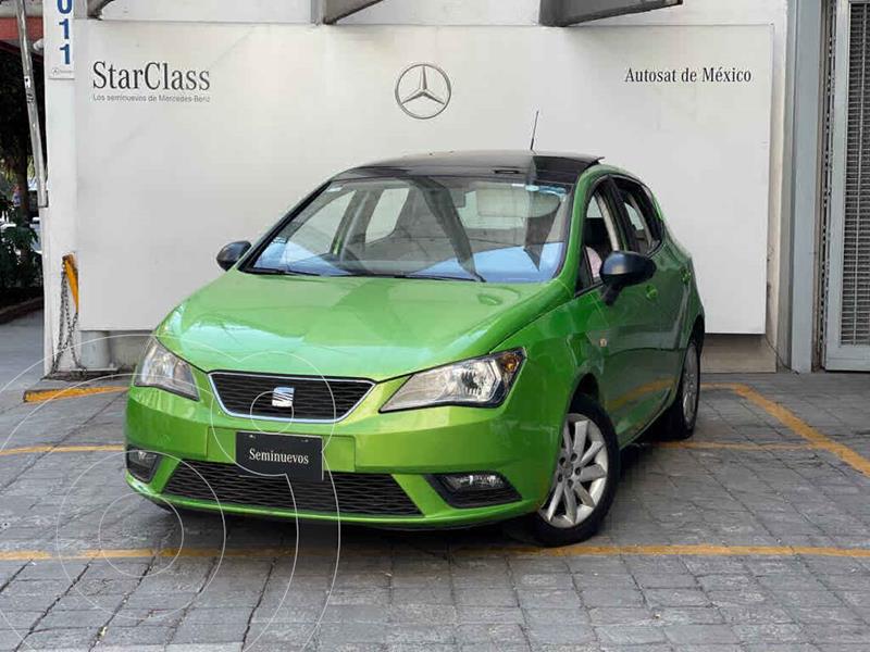 Foto SEAT Ibiza Style DSG 1.6L 5P usado (2013) color Verde precio $175,000