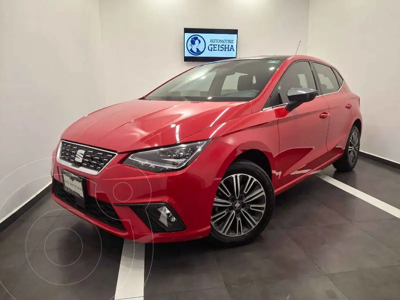 Foto SEAT Ibiza 1.6L Xcellence usado (2021) color Rojo financiado en mensualidades(enganche $64,900 mensualidades desde $6,402)