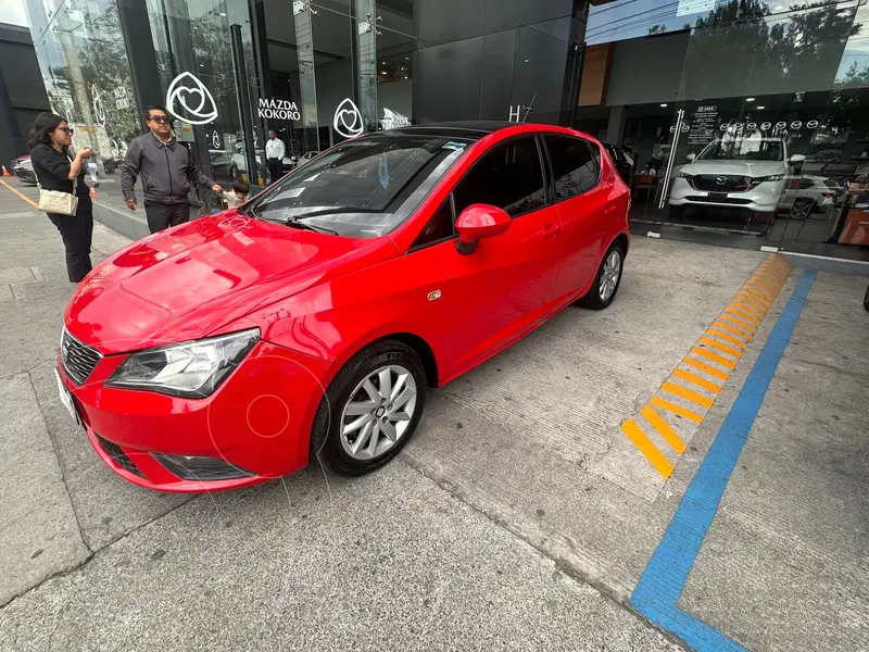 Foto SEAT Ibiza Style 1.6L DSG 5P usado (2014) color Rojo precio $177,000