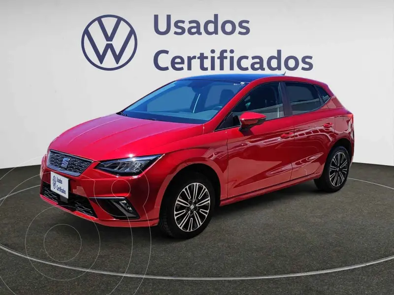 Foto SEAT Ibiza 1.6L Style usado (2024) color Rojo financiado en mensualidades(enganche $85,265 mensualidades desde $6,523)